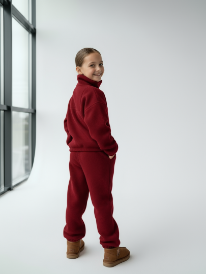 Костюм из флиса на молнии