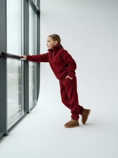 Костюм из флиса на молнии