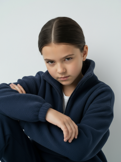 Костюм из флиса на молнии