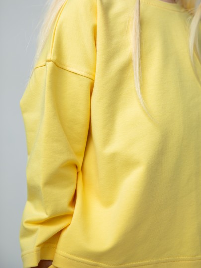 Костюм лонгслив и брюки со швами