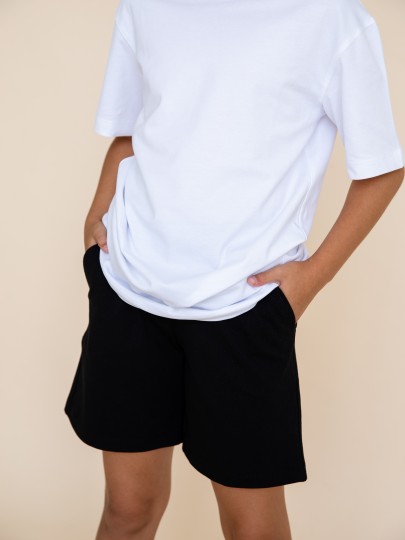 Костюм футболка и шорты oversize