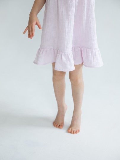 Платье из муслина с крылышками