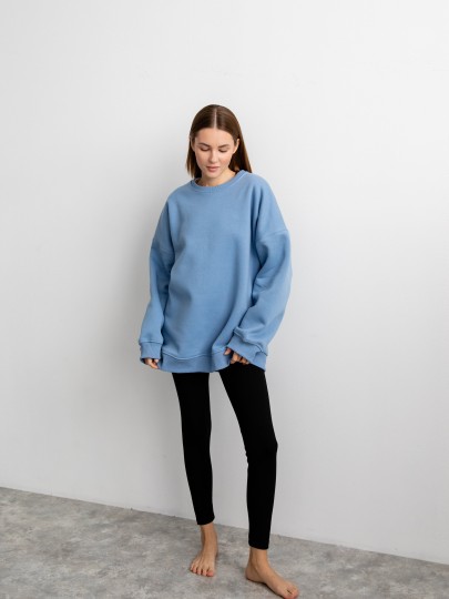 Толстовка oversize утеплённая