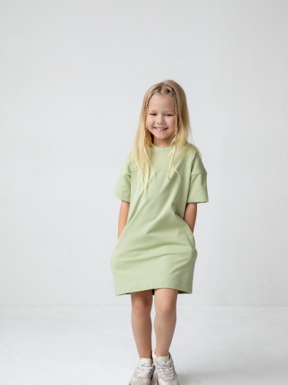 Платье-футболка свободного кроя