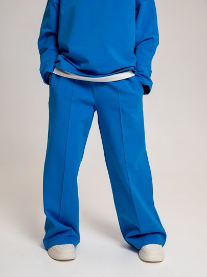 Костюм лонгслив и брюки со швами