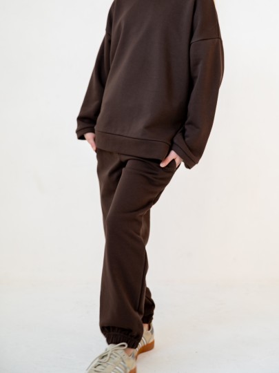 Костюм толстовка с разрезами и джогеры