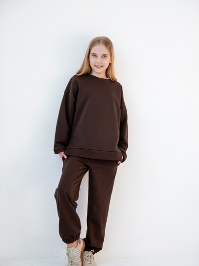 Костюм толстовка с разрезами и джогеры