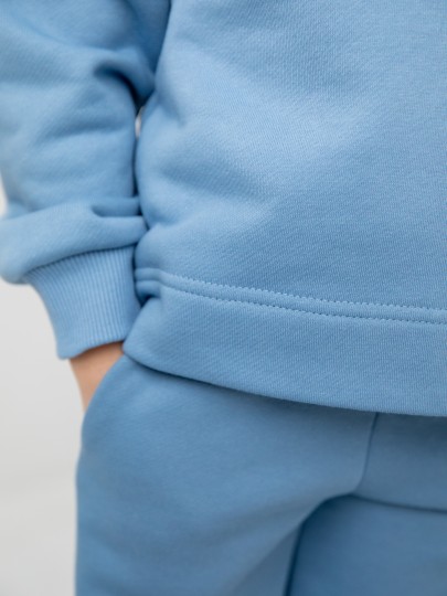 Костюм толстовка и прямые брюки