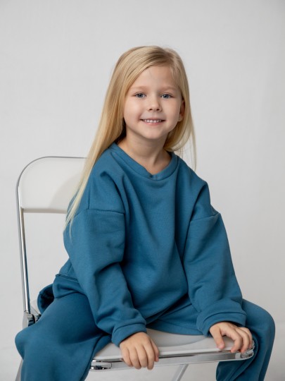 Костюм толстовка с разрезами и джогеры