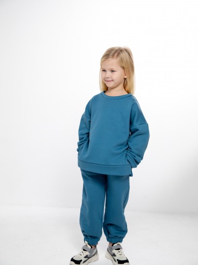 Костюм толстовка с разрезами и джогеры