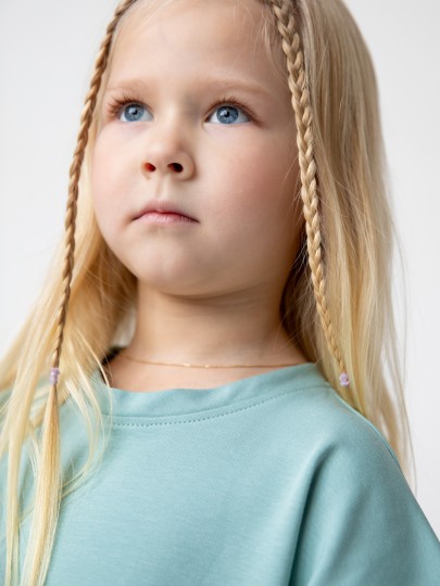 Платье-футболка свободного кроя