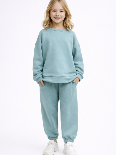 Костюм толстовка с разрезами и джогеры