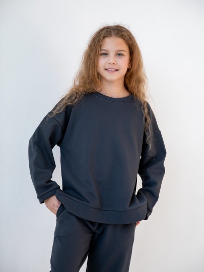 Костюм толстовка с разрезами и джогеры