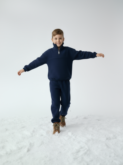 Костюм на молнии из флиса