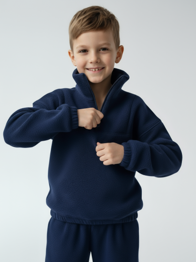 Костюм на молнии из флиса