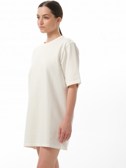 Платье-футболка oversize из плотного трикотажа