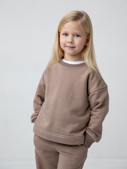 Костюм толстовка и прямые брюки