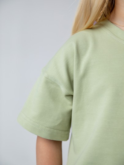 Платье-футболка свободного кроя