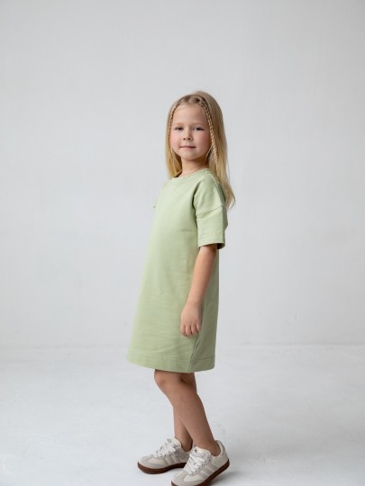 Платье-футболка свободного кроя