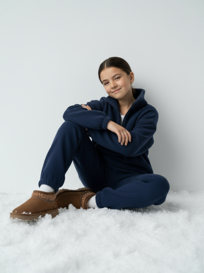 Костюм из флиса на молнии