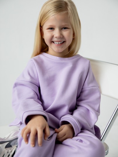 Костюм толстовка с разрезами и джогеры