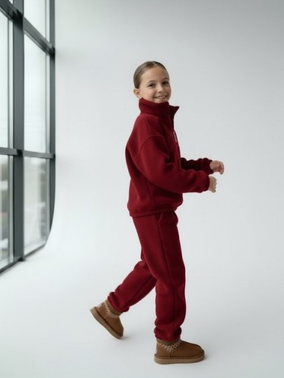Костюм из флиса на молнии