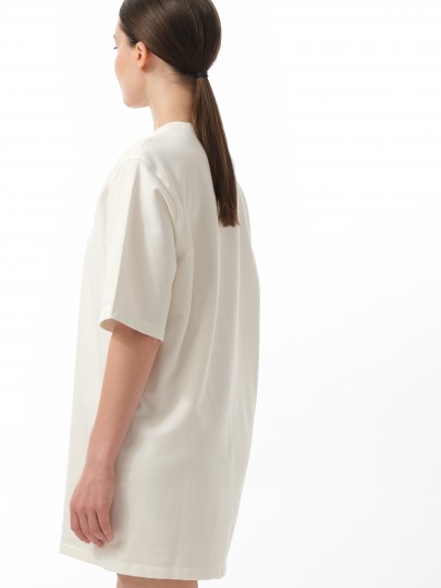 Платье-футболка oversize из плотного трикотажа