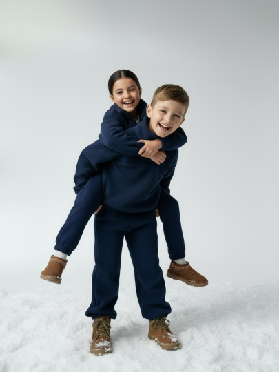 Костюм на молнии из флиса