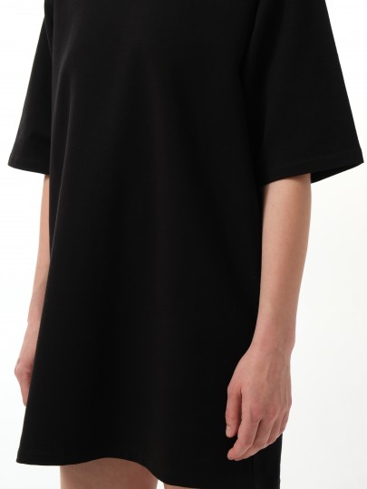 Платье-футболка oversize из плотного трикотажа