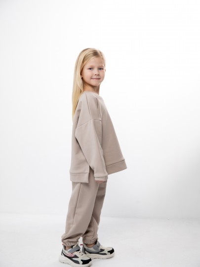 Костюм толстовка с разрезами и джогеры